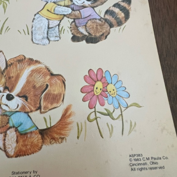 Vintage C.M. Paula Co Notepad “Li’l Huggers” - Picture 12 of 14